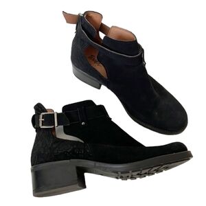 Tara M Kegan Suede Ankle Boots